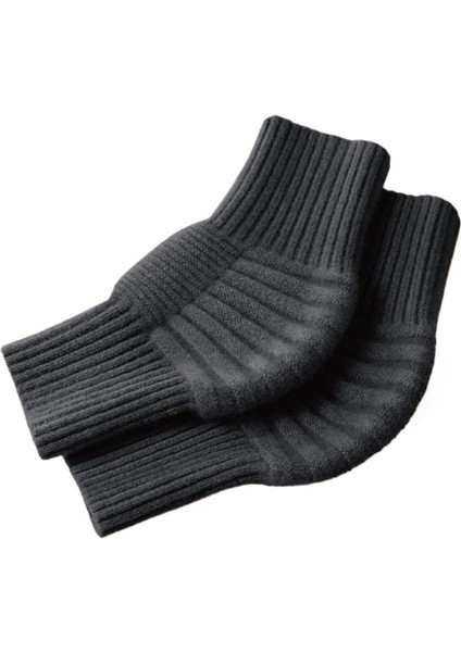 Sonbahar ve Kış Kaşmir Diz Koruyucuları Sonbahar ve Kış Için Sıcak Soğuk Bacaklar Erkekler ve Kadınlar Eklemler Yaşlılar Kaymaz Yün Soğuk Geçirmez Kılıf (Yurt Dışından)