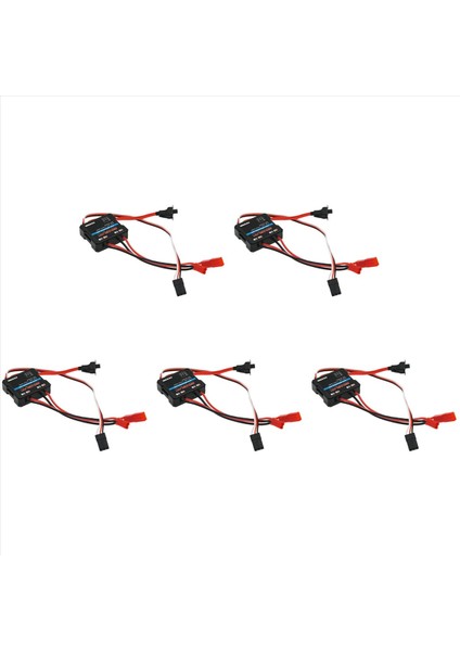 Wpl C14 C24 C34 Mn D90 MN99S MN86S MN86 MN86KS Rc Araba Yükseltme Parçaları Için 5x 40A Fırçalanmış Esc Hız Kontrolörü (Yurt Dışından)