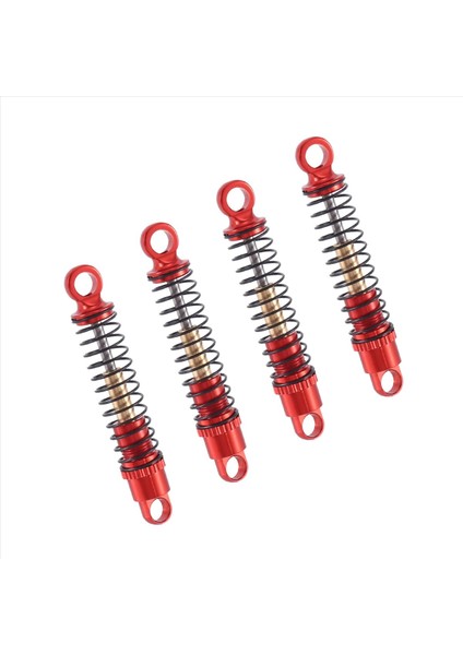 4pcs 40MM Metal Şok Emici Yağ Damper Eksenel SCX24 C10 Jlu Gladiator Bronco 1/24 Rc Paletli Araba Yükseltmeleri Kırmızı (Yurt Dışından) fırsatları