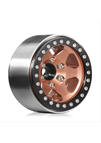 4pcs Metal 1 9 Inç Beadlock Tekerlek Rim Tekerlek Göbeği 1/10 Rc Prıger Araç Axıal SCX10 Pro Capra TRX4/RC4WD D90 Redcat B (Yurt Dışından) fırsatları