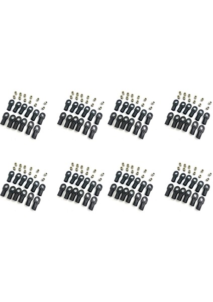 96PCS 5347 Çubuk Uç Top Eklemi Genel Tramvay Topu 1/10 Traxxas E-Revo Revo Zirvesi (Yurt Dışından)