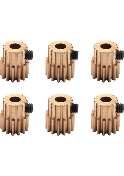 6pc Model Araba 14T Motor Dişli 0 5m Modül R86044 Rgt 86100 Için Metal Pinyon Dişlileri 1 10 Rc Arabalar Aksesuarları (Yurt Dışından)