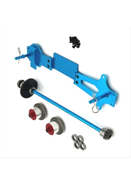 Rc Araba Yükseltme Sürüş Şaftı Diferansiyel Ikinci Kat Seti Wltoys 144016 Rc Araba Yükseltme Parçaları Mavi (Yurt Dışından) fırsatları