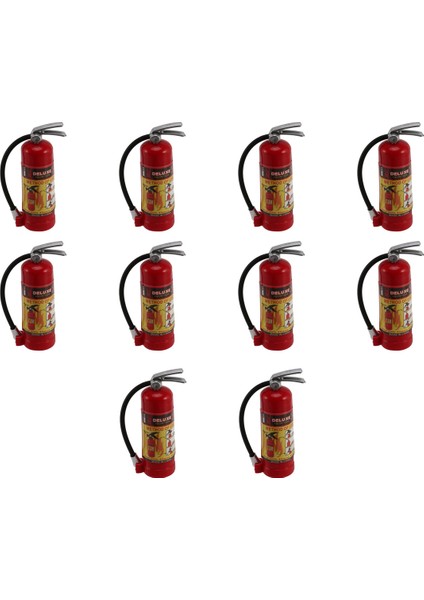 10X Rc Dekorasyon Metal Mini Yangın Söndürücü 1/10 Rc Prıgler Axıal SCX10 90046 Traxxas Trx4 Tamiya D90 Kırmızı (Yurt Dışından)