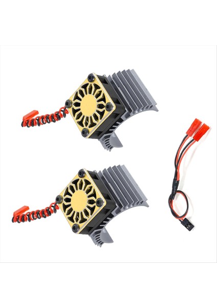 Rc Motor Fan Soğutma Fanı Sığır Sarı Sarı Sarı Rc Araba 1/8 1/10 1/12 Ölçek 380 540 550 3650 3660 3674 Fırçasız Motor Altın (Yurt Dışından) modelleri