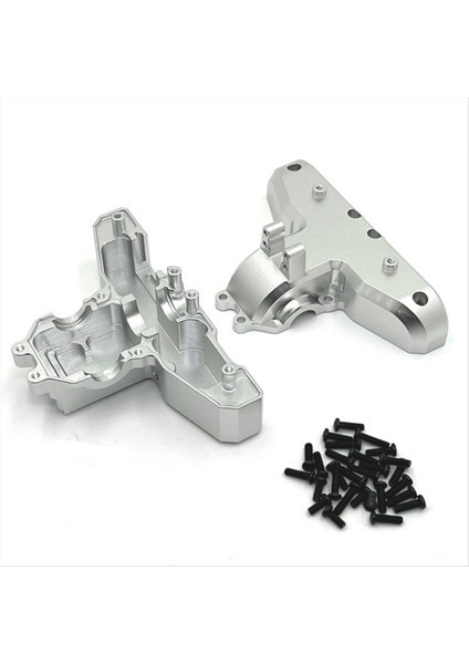 Rc Araba Yükseltme Arka Şanzıman Muhafaza Dişli Kutusu Kiti 1/14 14301 14302 14303 14209 14210 Rc Araba Yükseltme Parçaları Gümüş (Yurt Dışından) fırsatları