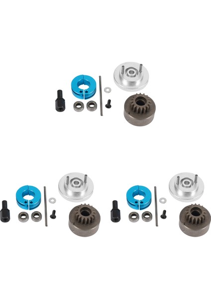 3x Rc 14T Debriyaj Çan + Yaylı Ayakkabı + Volan Montaj Kiti Redcat Volcano S30 Sh-18 Vx-18 Için Set (Yurt Dışından)