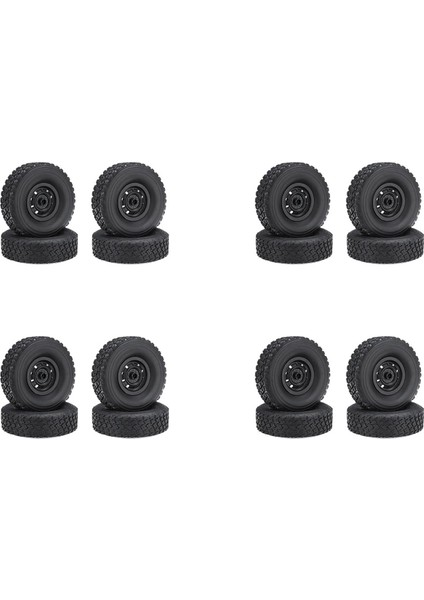 16PCS Rc Araba Lastikleri Lastik Tekerleği Yükseltmeler Mn D90 D91 D99 MN99S Wpl C14 C24 C34 C44 Rc Araba Yedek Parçaları (Yurt Dışından)
