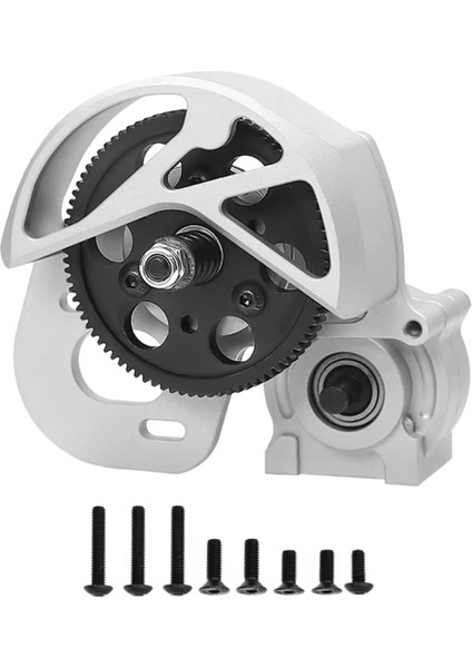 1/10 SCX10 I Iı AX10 SMT10 Rc Car Prwler Axıal Şasi&#39 Si Yükseltme Parçaları Gümüş (Yurt Dışından)