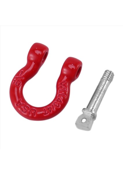 16PCS Kırmızı Metal Tampon D-Ring Tow Hook 1/10 Rc Prıgler Araç Traxxas Trx-4 Eksenel SCX10 90046 D90 (Yurt Dışından) fırsatları