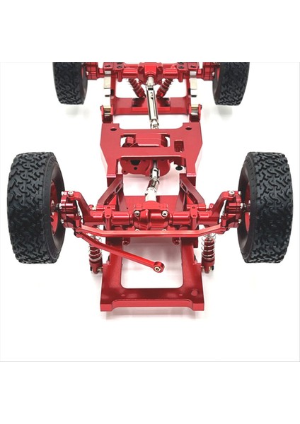 Rc Araba Yükseltme Şok Emici Tie Çubuk Milinden Önce ve Sonra 1/12 MN82 LC79 Rc Araba Yükseltme Parçaları Kırmızı (Yurt Dışından) modelleri