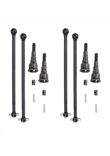 4pcs Metal Ön Arka Mili Losi Lasernut U4 1/10 Rock Yarışçısı Buggy Rc Araba Yükseltme Parçaları Yedek Aksesuarlar (Yurt Dışından)