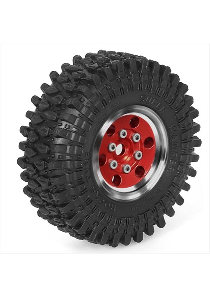 4pcs 55MM 1 0 Inç Metal Beadlock Tekerlek Lastiği 1/18 1/24 Rc Paletli Araba TRX4M SCX24 Yükseltme Parçaları Aksesuarları Siyah (Yurt Dışından) fırsatları