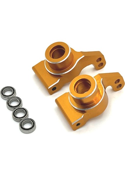 Rc Araç Yükseltme Arka Kupa Yatakları Jjrc C8803 Wltoys Için Set 1/14 144016 1/12 124016 Riaario XDKJ-001 Altın (Yurt Dışından)