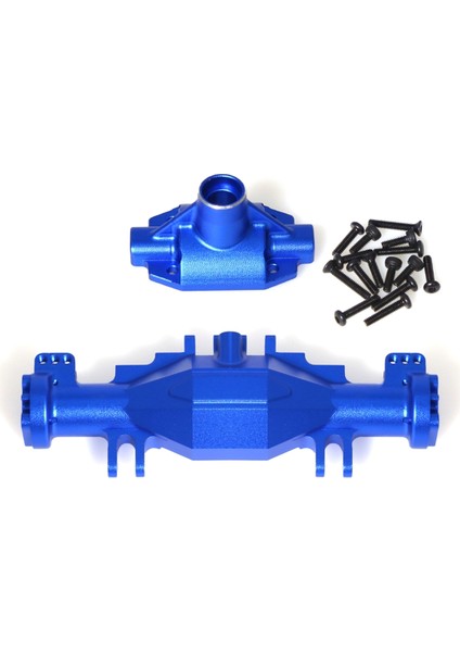 Rc Araba Yükseltme Hızlı Bırakma Ön Arka Aks Köprü Kabuk Kiti Losi Için 1/18 Mini Lmt 4x4 Fırça Canavar Kamyon Mavisi (Yurt Dışından)