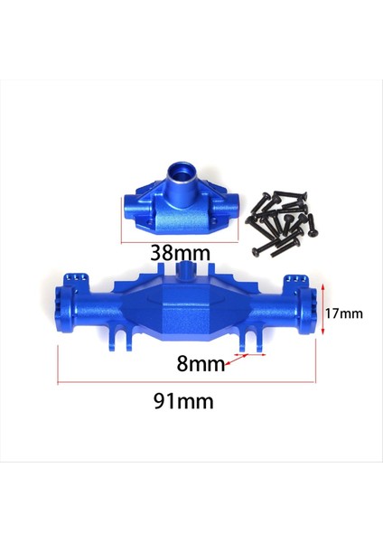 Rc Araba Yükseltme Hızlı Bırakma Ön Arka Aks Köprü Kabuk Kiti Losi Için 1/18 Mini Lmt 4x4 Fırça Canavar Kamyon Mavisi (Yurt Dışından) modelleri