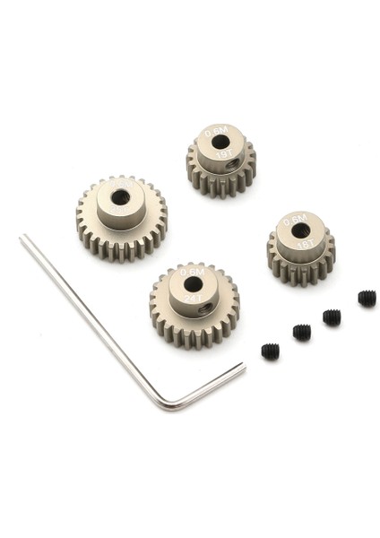 Rc Araba Yükseltme Motor Dişli Model Kiti Tamiya TT01 TT02 TB02 TA05 1/10 Çekirge / Wasp Için 18T 19T 24T 25T (Yurt Dışından)