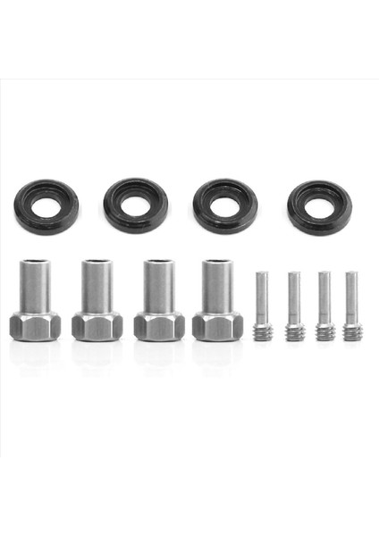 Trx4 Trx6 Tekerlekler Uzatma Hex Adaptörü (+10MM Kalınlık) Için 2x Rc Pirinç Aralayıcılar Tekerlek Hex Hub Genişleticiler (Yurt Dışından) modelleri