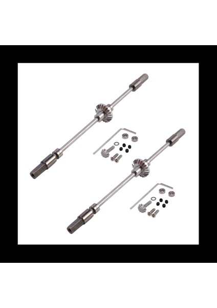 2x Metal Arka Aks Wpl B14 B14 B16 C14 C24 B36/1 12 Mn D90 Rc Araç (Yurt Dışından)