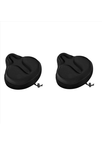 2x Bisiklet Koltuğu Yastığı - Peloton Kruvazör Sabit Bisiklet Koltukları Için Bisiklet Koltuğu ve Egzersiz Bisikleti Için Bisiklet Koltuk Örtüsü (Yurt Dışından)