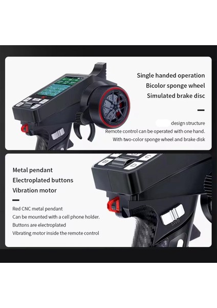 Sıcak Rc CT-8A 8ch Uzaktan KUMANDA+F-08AT 8ch Alıcı Gyro Pwm Tırmanma Araç Rc Araç Gemi Metal Handwheel (Yurt Dışından) fiyatları