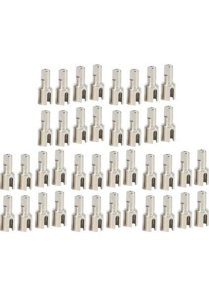 10PCS 1/14 Uzaktan Kumanda Araba Yedek Parçalar Diferansiyel Kupalar Araç Aksesuarları Wltoys 144001 Metal Kukuk Amarılı Parçalar (Yurt Dışından)