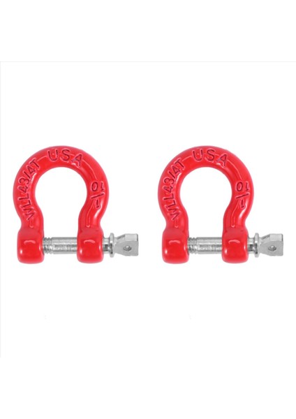 24PCS Metal Ön Arka Tampon Römorku Kanca Çekme Kabı Kurtarma Kancası 1/10 Rc Rock Paletli Araba Traxxas Trx4 Trx-4 SCX10 (Yurt Dışından) indirimleri