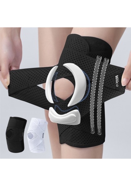 Spor Koşusu, Basketbol, ​​dağcılık, Diz Eklemi Koruması, Patellar Kemer, Nefes Alabilen ve Ince Menisküs Dizlikler (Yurt Dışından) fiyatları