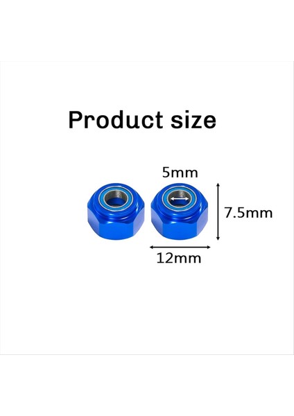 Tamiya DT03 Alüminyum Alaşımlı Taşıyan Altıgen (Sadece Ön Tekerlek) Rc Araba Yükseltme Aksesuarları (Yurt Dışından) indirimleri