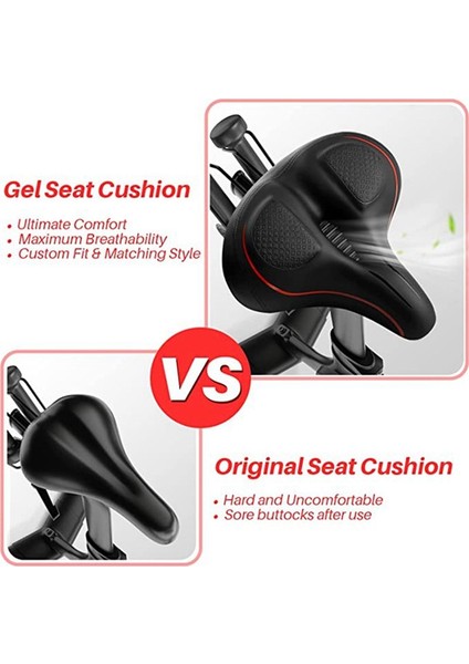 Ekstra Büyük Bisiklet Eyer Yükseltme Konfor Spor Veya Yol ve Elektrikli Bisiklet Eyer Bisiklet Koltukları Yedek Parçalar (Yurt Dışından) indirimleri