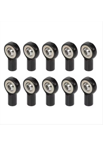 10PCS M2 5 Bağlantı Çubuk Bilyalı Uç Tutucu Rc Model Araba Tekne Uçak Kamyonları Siyah (Yurt Dışından)