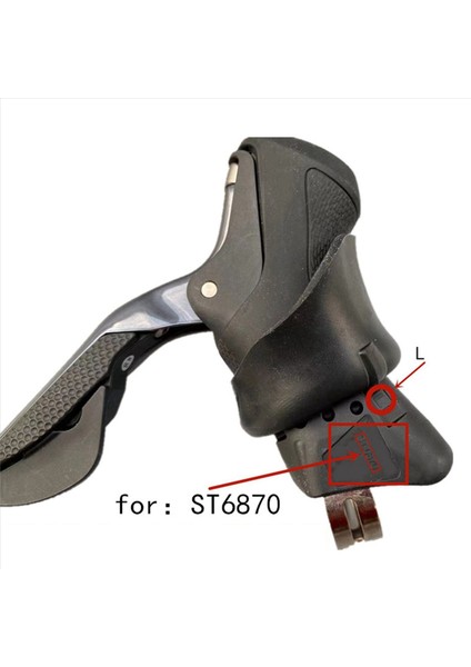 4x Bisiklet Fren Dişli Kauçuk Shimano Için Davlumbazları Kaplar ST6870 Yol Bisiklet (Yurt Dışından) indirimleri