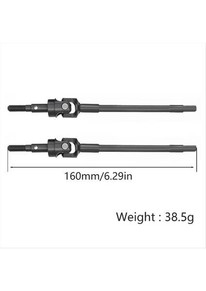 SCX10 Için Ön Aks Cvd Milini Değiştirin 1/10 Rc Paletli Araba Kamyonu Yükseltme Parçaları (Yurt Dışından) indirimleri