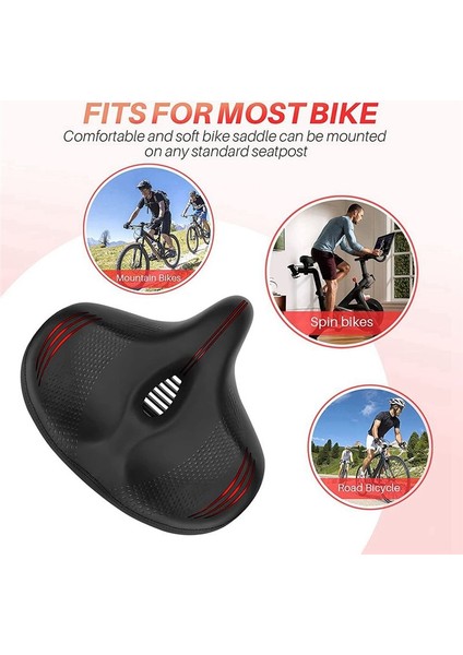 Büyük Boy Konfor Bisiklet Koltukları Elektrikli Bisiklet Yol Bisikleti Evrensel Fit Bisiklet Koltukları Erkekler ve Kadınlar Için Yastık (Yurt Dışından) modelleri