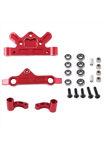 1/5 Arrma Için Metal Direksiyon Düzeneği Seti Kraton 8s Blx Outcast 8s Blx Kraton Exb Roller Yükseltme Parçaları Aksesuarları Kırmızı (Yurt Dışından) modelleri