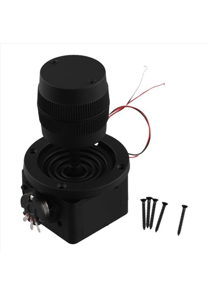3 Eksenli Joystick Potansiyometresi ZY-D300B-R2 5k 3D Güvenlik Yuntai Kontrol Top Makine Klavye Monitörü Joystick Siyah (Yurt Dışından)