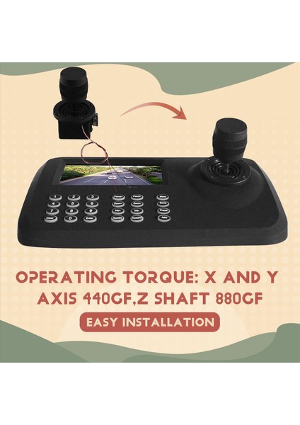 3 Eksenli Joystick Potansiyometresi ZY-D300B-R2 5k 3D Güvenlik Yuntai Kontrol Top Makine Klavye Monitörü Joystick Siyah (Yurt Dışından) indirimleri