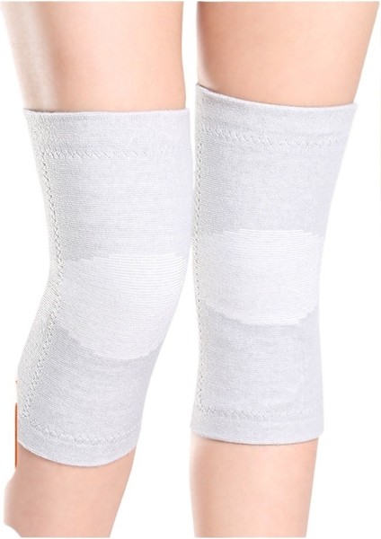 Bambu Kömür Diz Pedleri Artı Sıcak Tutmak Için Kadife Diz Pedleri Açık Hava Bisiklet Sporları Için Erkekler ve Kadınlar Yaşlılar Için Sıcak Tutmak Için (Yurt Dışından)