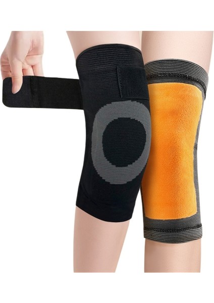 Sonbahar ve Kış Sıcak Dizlikler Kalın Taklit Tavşan Kürkü Koşu Sporları Dizlikler Artı Kadife Dizlikler (Yurt Dışından)