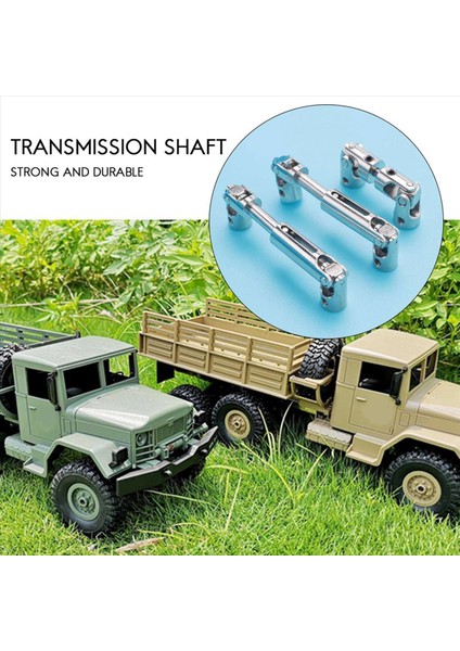 6pcs Metal Şaft Wpl B16 B36 Jjrc Q60 Q63 Q64 Fayee FY004 Mn-77 6WD 6x6 Rc Araba Yükseltmeleri Parçaları Parçaları (Yurt Dışından) fiyatları
