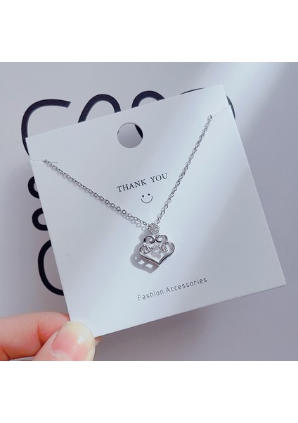 Yeni Basit Titanyum Çelik Kolye Kadın 18K Gül Altın Dört Yapraklı Yonca Kolye Ins Gelgit Net Kırmızı Patlama Modelleri Köprücük Kemiği Zinciri (Yurt Dışından)