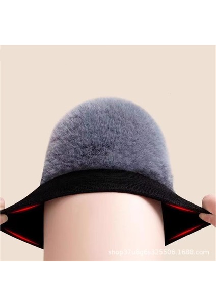 Kışın Bisiklet, Koşu ve Spor Yaparken Sıcaklık Sağlamak Için Tavşan Kürkü Taklidi Dizlikler ve Eklemleri Korumak Için Kadife Koruyucu Giysiler (Yurt Dışından) fiyatları