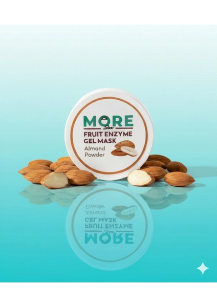 Badem Özlü Doğal Peeling - Fruit Enzyme Gel Mask 3 Adet fırsatları