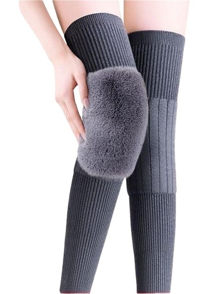 Yeni Sonbahar ve Kış Artı Kadife Kalınlaştırılmış Dizlikler Sıcak Tutar Eski Soğuk Bacaklar Eklemleri Korur Erkek ve Kadınlar Için Uzatılmış Soğuk Geçirmez Bacak Kılıfları (Yurt Dışından)
