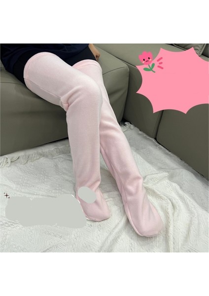 Kış Dizlikleri, Soğuk Bacaklarınızı ve Diz Eklemlerinizi Sıcak Tutmak Için Soğuk Geçirmez Uzun Çoraplar, Klimalı Oda, Uyku Ayak ve Bacak Koruması Kalınlaştırılmış (Yurt Dışından)