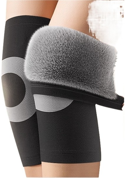 Sonbahar ve Kış Sıcak Dizlikler Kalın Taklit Tavşan Kürkü Koşu Sporları Dizlikler Artı Kadife Dizlikler (Yurt Dışından) modelleri