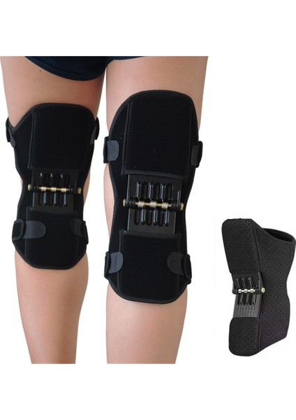 Ayarlanabilir Diz Güçlendirici Diz Eklemi Patella Sabitleme Koruyucusu Squat, Açık Hava Dağcılığı ve Çarpışma Önleyici Diz Pedleri 20 Kg'a Kadar Destek Sağlayabilir (Tek Parça) (Yurt Dışından) fiyatları