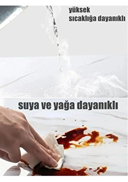 Mermer Desenli Yapışkanlı Kaplama Kağıdı fırsatları