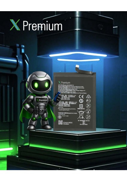 Xpremium Huawei Y8S Uyumlu Batarya Pil Süper Yüksek Kalite 3900 Mah HB406689ECW modelleri