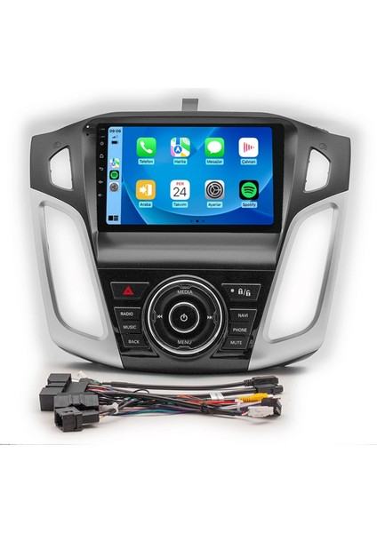 M-T-C 632 Serisi Ford Focus 3 4 6+64GB Multimedya Teyp